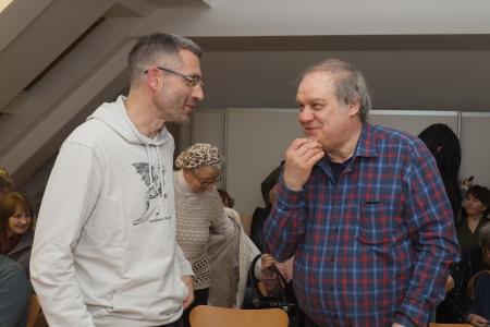 PREDSTAVITEV KNJIGE PREČUDOVITO CERKNIŠKO JEZERO G. STEINBERGA 13 FOTO LJUBO VUKELIČ